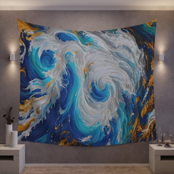 Twist & Shout Tapestry đ A Whirlwind of Color