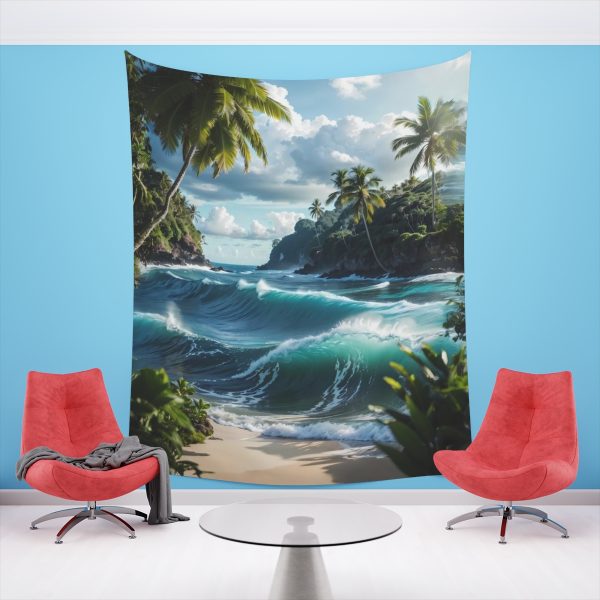 Vintage Voyage Wall Tapestry - When Your Wall Needs A Passport!
