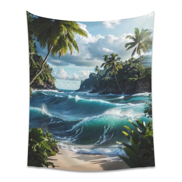 Vintage Voyage Wall Tapestry - When Your Wall Needs A Passport!