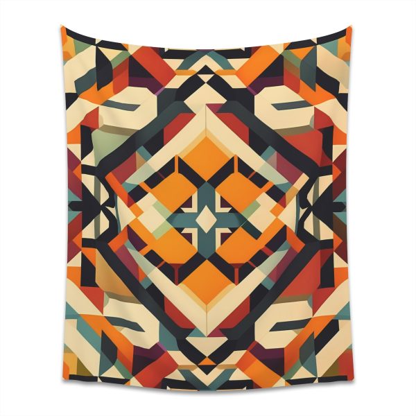 Urban Grunge 🌃 Contemporary Wall Tapestry