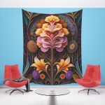 Botanic Beauty 🍃 Nature Inspired Wall Tapestry