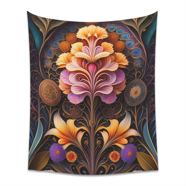 Botanic Beauty 🍃 Nature Inspired Wall Tapestry
