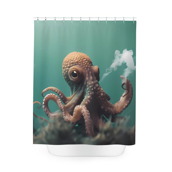 Deep Sea Dream 🐠 Colorful Bathroom Shower Curtain 🐳