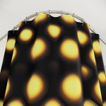 Retro Radiance - Colorful Bathroom Shower Curtain 💥