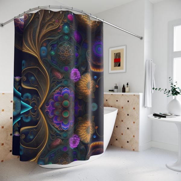 Urban Jungle Elegance🌿 Stylish Designer Shower Curtain