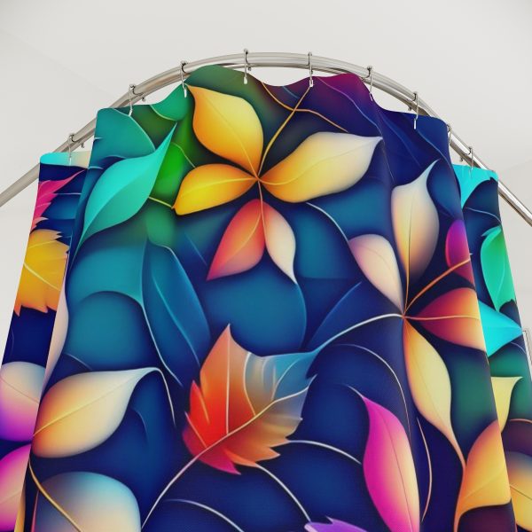 Blossom Bliss 🍃 Designer Shower Curtain 🌼