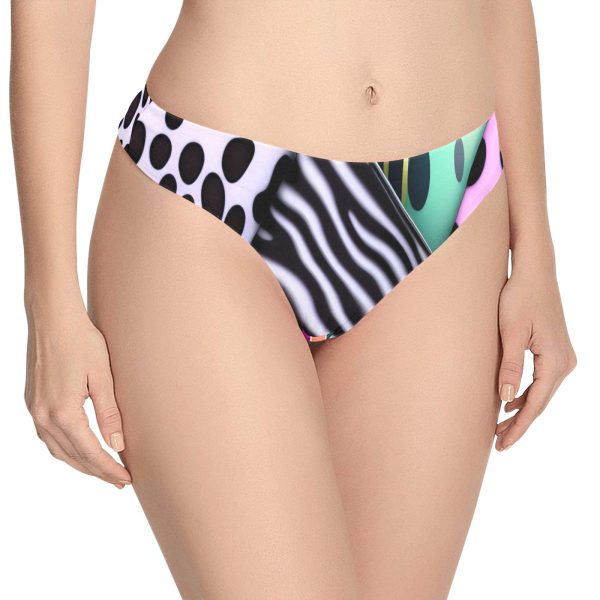 MemeStream™: Women's Thong Panties - Streaming Virality, One Butt at a Time!