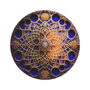 Wanderlust Woven Circular Area Rug: A Globe-Trotter’s Dream at Your Feet! 🌍✈️