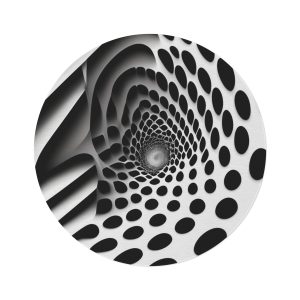 IllusionWear™ "Don't Fall In!" Circular Area Rug 🌀 Where Floors Become Portals