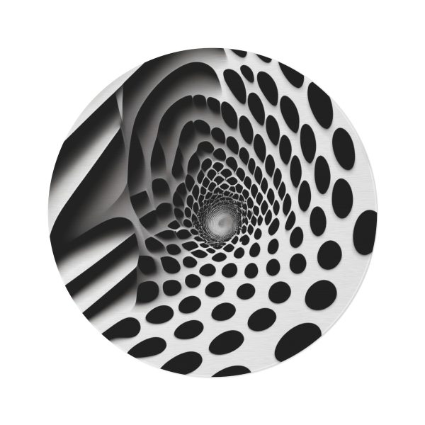 IllusionWear⢠"Don't Fall In!" Circular Area Rug đ Where Floors Become Portals