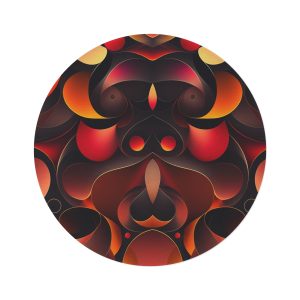 Roll Out the Red Carpet: The Ultimate Designer Round Area Rug Experience! 🎉🎈