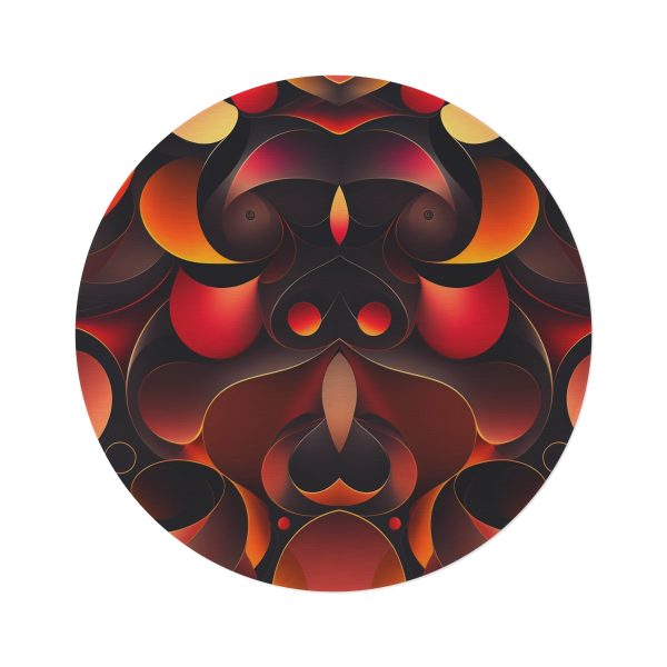 Roll Out the Red Carpet: The Ultimate Designer Round Area Rug Experience! 🎉🎈