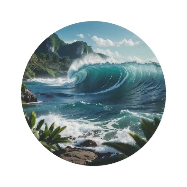 Tropical Tides Area Rug: A Vacation Under Your Feet! đđ´