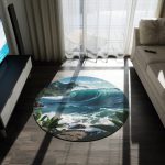 Tropical Tides Area Rug: A Vacation Under Your Feet! đđ´