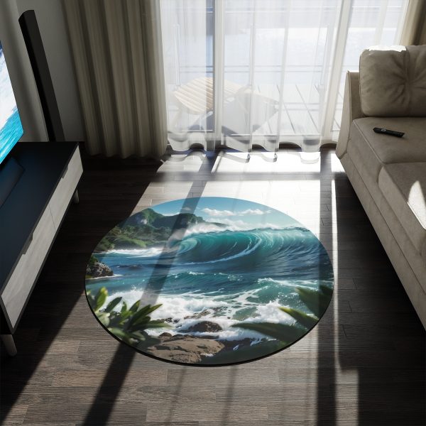 Tropical Tides Area Rug: A Vacation Under Your Feet! đđ´