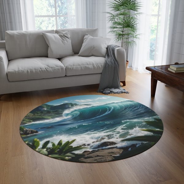 Tropical Tides Area Rug: A Vacation Under Your Feet! đđ´