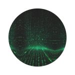 Digital Matrix Dreamscape Area Rug🌐 Dive into the Pixelated Paradox