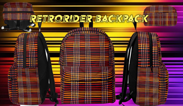 RetroRider Backpack: For the Vintage Virtuoso