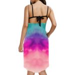 👗 Watercolor Beach Dress 🎨 Whispers in the Wind