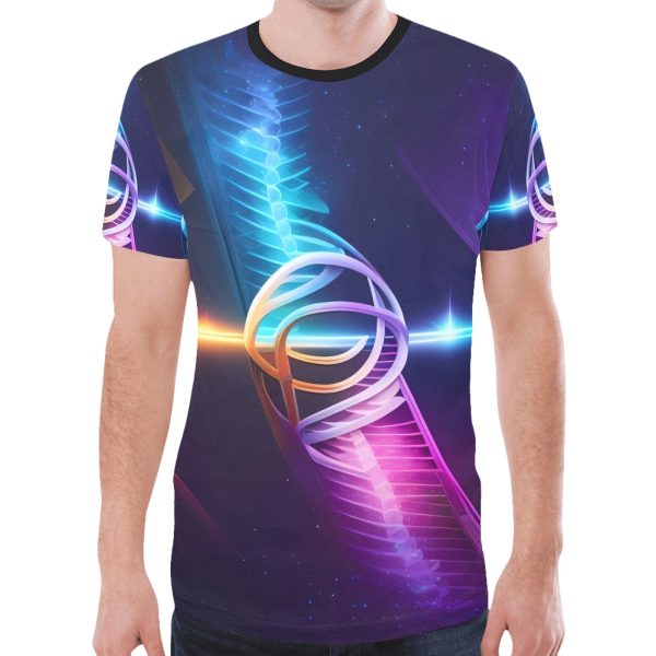 Rock 'n Roll Resurgence: Meshed Melodies - Men's Mesh T-shirt