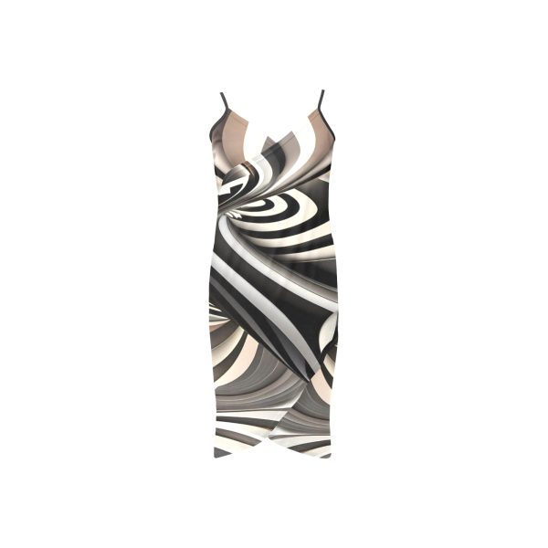 Steal the Shoreline Spotlight đ IllusionWear⢠Spaghetti Strap Backless Beach Dress đ