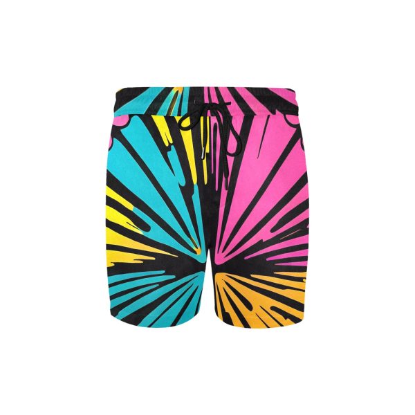 Galactic Tide Beach Shorts: The Starry Shoreline