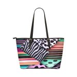 Dazzling Dance of Design & Desire Leather Tote Bag 🛍️🎉