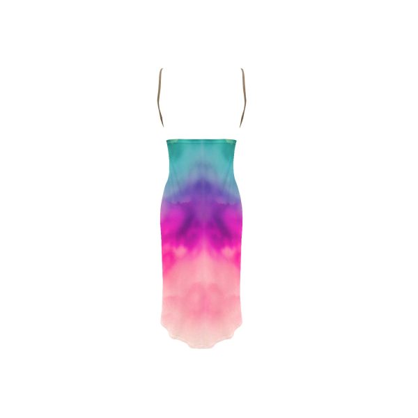 👗 Watercolor Beach Dress 🎨 Whispers in the Wind