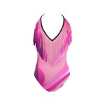 Fringe One Piece Swimsuit: When Barbie Decides to Make Waves!