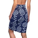 Blooming Elegance 🌺 The Contemporary Traveler's Womens Pencil Skirt! 🌐