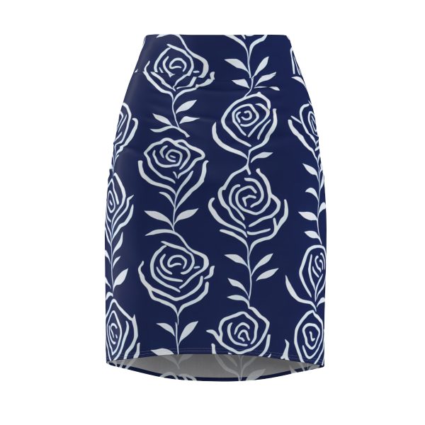 Blooming Elegance 🌺 The Contemporary Traveler's Womens Pencil Skirt! 🌐
