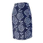 Blooming Elegance 🌺 The Contemporary Traveler's Womens Pencil Skirt! 🌐