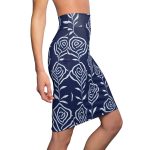 Blooming Elegance 🌺 The Contemporary Traveler's Womens Pencil Skirt! 🌐