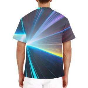 Urban Prism Warrior: The Henley T-Shirt That Rocks Your World!