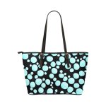 Raindrops Revelry 💧 The Turquoise Tantalizing Leather Tote Bag Experience! 👜💙