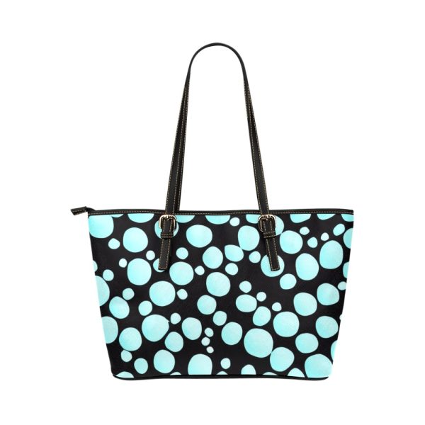 Raindrops Revelry 💧 The Turquoise Tantalizing Leather Tote Bag Experience! 👜💙