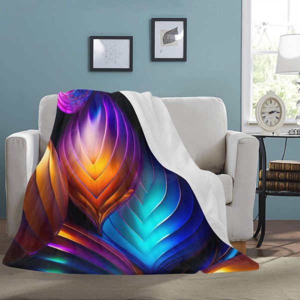 Wrap Yourself in Nostalgic Tunes with Our Micro Fleece Blanket!