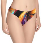 AstralAllure™ Women's Thong Panties - For the Cosmic Connoisseur!