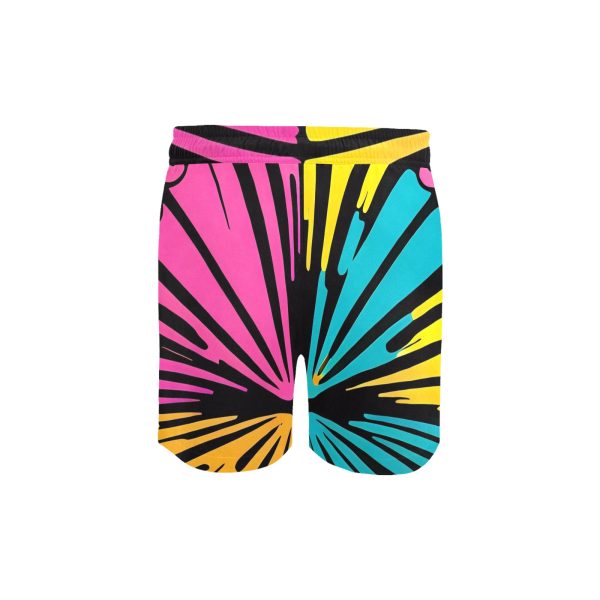 Galactic Tide Beach Shorts: The Starry Shoreline
