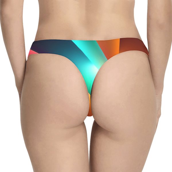 Prism Princess™ Thong Panties – Dazzle in Every Spectrum of Style