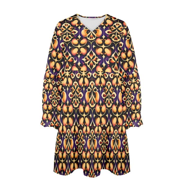 One Dress to Rule Them All: The V-Neck Loose Fit Dress 👗