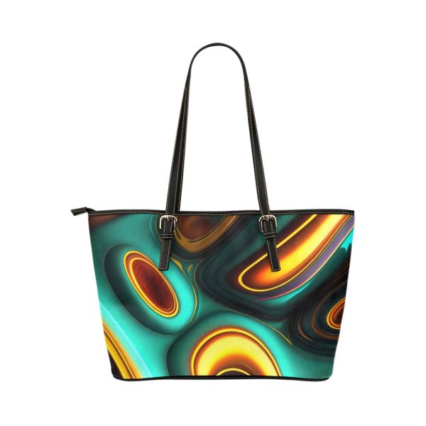 The Mercury Magic: Leather Tote Bag with a Twist!