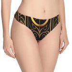 Golden Goddess™ Thong Panties – Where Ancient Elegance Meets Modern Divinity 🌟