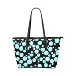 Raindrops Revelry 💧 The Turquoise Tantalizing Leather Tote Bag Experience! 👜💙