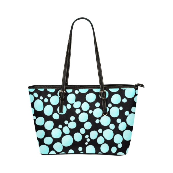 Raindrops Revelry 💧 The Turquoise Tantalizing Leather Tote Bag Experience! 👜💙