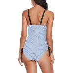 Ladies One Piece Swimsuit: Dive into the World of Marble Magic