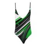 Lacing Backless One-Piece Swimsuit: Turning Backs and Turning Heads