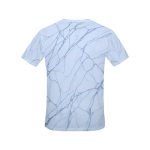 👷‍♀️ ‘Real-Deal Rebel’: A Marblized Stylish Women's Designer T-shirt! 👷‍♀️