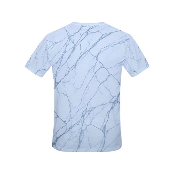 👷‍♀️ ‘Real-Deal Rebel’: A Marblized Stylish Women's Designer T-shirt! 👷‍♀️