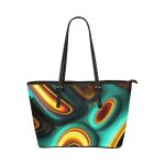 The Mercury Magic: Leather Tote Bag with a Twist!